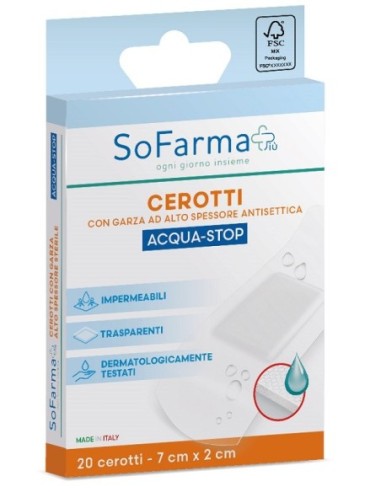 CEROTTO ACQUA 7X2 SOFARMAPIU'